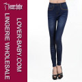 Leggings Jeans Femmes Taille Basse (L9622)